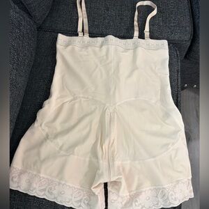 Elegant Cream Shapewear Shorts